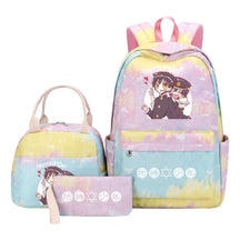 Teenage Student Girl Backpack Lunch Bag Three Piece Set Backpack Set