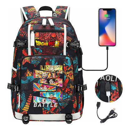 Sun Wukong Usb Large Capacity Youth Student Backpack For Leisure Travel Backpack