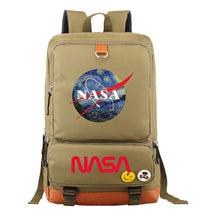 Nasa Fashion Printed Youth Student School Bag Large Capacity Travel Bag Men's And Women's Backpack