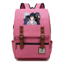 Naruto Printed Teenage Student Backpack, Casual Belt Buckle, Classic Backpack