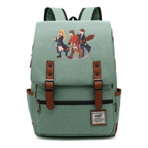 School Of Witchcraft And Wizardry Printed Youth Student School Bag Casual Belt Buckle Classic Backpack