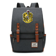 School Of Magic Printed Student School Bag Men's And Women's Casual Belt Buckle Classic Backpack