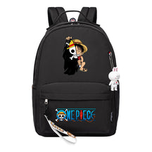 Cartoon Cartoon One Piece Luffy Schoolbag Leisure Bag Girls Backpack