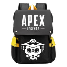 Apex Hero Print Usb Charging Head Youth School Bag Casual Backpack