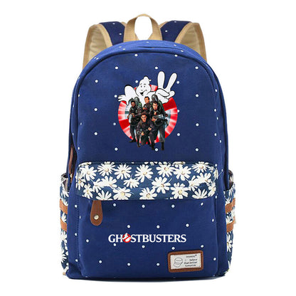 Devil Print Girl Backpack, Fashionable And Casual Backpack