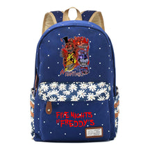 Toy Bear Game Fashion Printed Teenage Girls Student School Bag Men's And Women's Casual Canvas Backpack