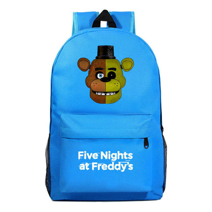 Fashion Toy Bear Game Fashion Starry Sky Youth Student Backpack Men's And Women's Leisure Backpack