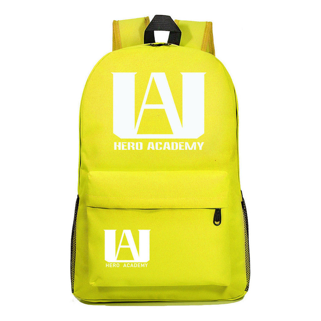 Cartoon Fashion Anime My Hero Academy Printed Youth Student Backpack Men's And Women's Leisure Backpack