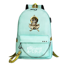 Promised Dream Island Usb Youth Student Backpack For Men And Women Leisure Travel Backpack