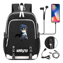 Naruto Student Backpack Usb Men's And Women's Casual Backpack
