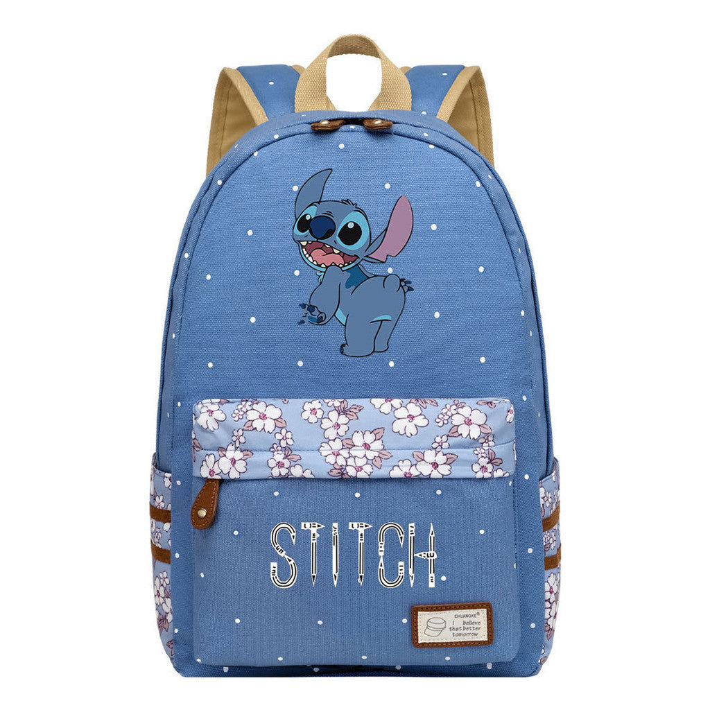 Starcraft Baby Stitch Printed Student Backpack Casual Backpack