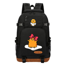 Lazy Egg Teenage Student Backpacks Boys And Girls Backpack