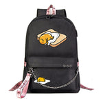 Lazy Egg Usb Youth Student Backpack For Men And Women's Leisure Travel Backpack
