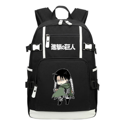 Giant Soldier Captain Alan Of Anime Attack Student Backpacks, Men's And Women's Backpacks, Leisure Travel Backpacks, Backpacks