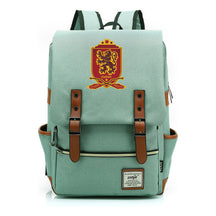 School Of Witchcraft And Wizardry Printed Youth Student Backpack For Men And Women, Casual Belt Buckle, Classic Backpack