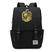 School Of Magic Printed Student School Bag Men's And Women's Casual Belt Buckle Classic Backpack