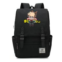 Anime My Heroes Academy Printed Youth Student Backpack Men's And Women's Leisure Belt Buckle Classic Backpack 38*27*12.5cm