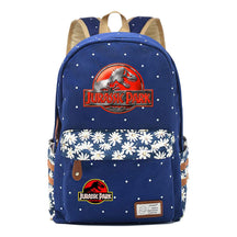 Jurassic Park Dinosaur Printed Student Backpack Leisure Backpack