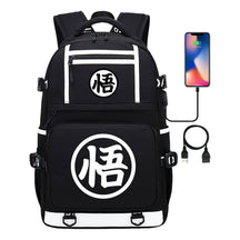 Manga Dragon Ball Usb Youth Student Backpack Men And Women, Backpack Leisure Travel