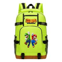 Super Mario Printed Youth Backpack For Leisure Travel Backpack