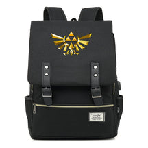 Game Zelda Kingdom Tears Print Youth Student Backpack Usb Casual Backpack
