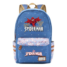 Superhero Printed Teenage Primary And Secondary School Backpacks For Men And Women's Leisure Travel Backpacks