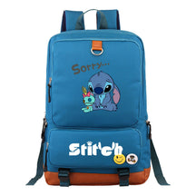 Anime Star Baby Stitch Printed Youth Student School Bag Travel Bag Backpack Travel Backpack