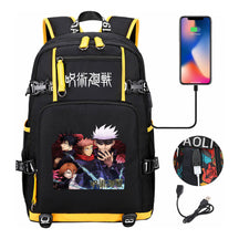 Printed Usb Youth Student Backpack For Men And Women's Leisure Large Capacity Travel Backpack