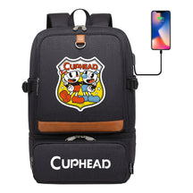 Printed Usb Youth Student School Bag Outdoor Picnic Insulation Bag Backpack