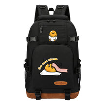 Lazy Egg Teenage Student Backpacks Boys And Girls Backpack