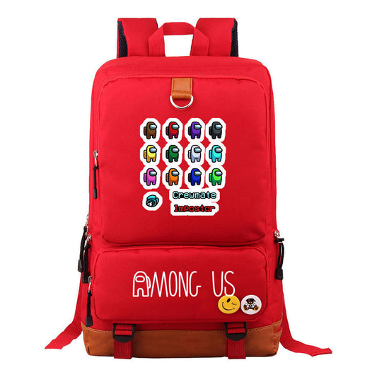 Youth Student Backpack, Large Capacity Travel Bag, Men's And Women's Backpack