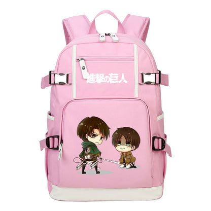 Giant Soldier Captain Alan Of Anime Attack Student Backpacks, Men's And Women's Backpacks, Leisure Travel Backpacks, Backpacks