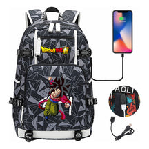 Fashionable Sun Wukong Usb Large Capacity Student Backpack For Leisure Travel Backpack