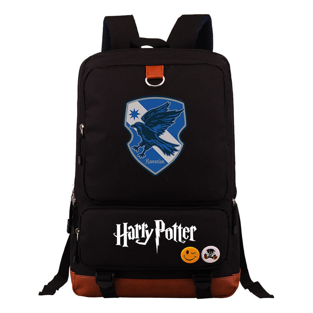 School Of Witchcraft And Wizardry Youth Student Backpack, Large Capacity Travel Bag, Men's And Women's Backpack