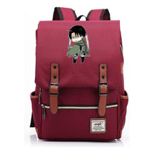 The Giant Of Manga Attack Printed Teenage Student Backpack For Men And Women With Casual Belt Buckle Classic Backpack 43*29*13.5cm