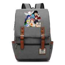 Printed Teenage Student Backpack For Men And Women With Casual Belt Buckle Classic Backpack 38*27*12.5cm