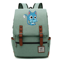 Printed Schoolbag Leisure Belt Buckle Classic Backpack Young Students