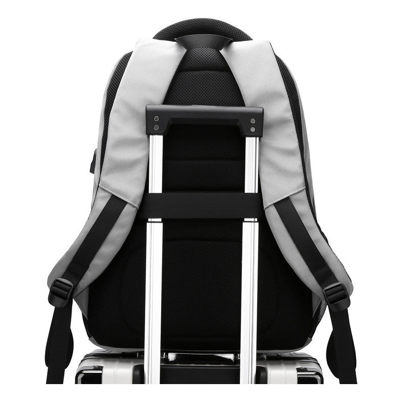 Student Backpack, Large Capacity Travel Bag, Computer Bag, Minimalist Oxford Cloth Backpack
