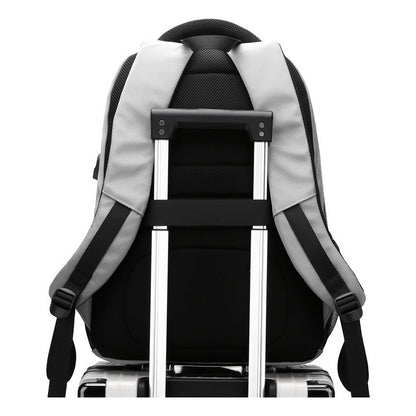 Student Backpack, Large Capacity Travel Bag, Computer Bag, Minimalist Oxford Cloth Backpack