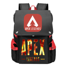 Apex Hero Print Usb Charging Cap Headpiece Student Backpack Leisure Backpack