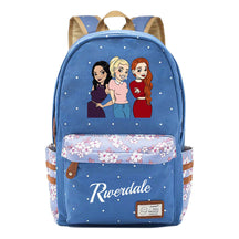 Valley Town Printed Youth School Bag Fashion Casual Backpack