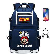 Super Mario Printed Backpack For Men And Women, Casual Travel Backpack