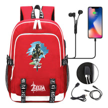 Usb Youth Student Backpack For Men And Women's Leisure Sports Backpack
