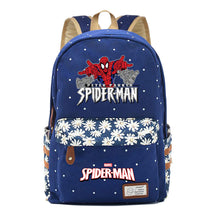 Superhero Printed Teenage Primary And Secondary School Backpacks For Men And Women's Leisure Travel Backpacks