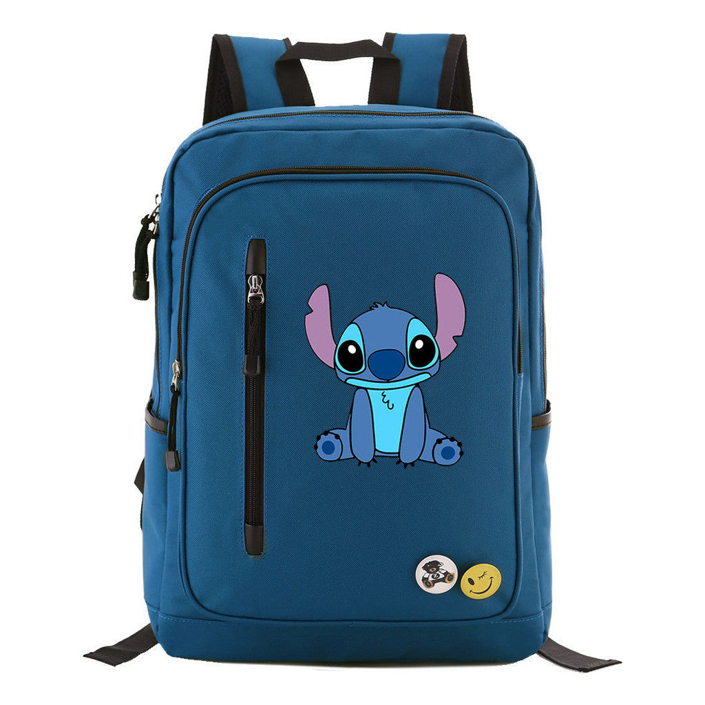Sports Football Star Printed Youth Student Backpack Men And Women's Leisure Travel Backpack