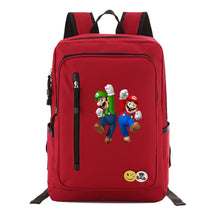 Game Super Mario Print Youth Student School Bag Leisure Travel Backpack