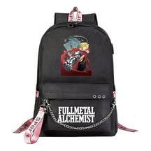 Printed Usb Student Backpack For Men And Women's Leisure Travel Backpack