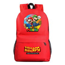 Super Mario Starry Sky Student Backpack For Men And Women's Leisure Travel Backpack