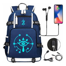 Legend Of Zelda Usb Youth Student Backpack For Men And Women's Leisure Travel Backpack