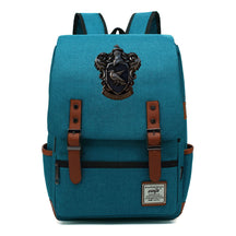 School Of Witchcraft And Wizardry Printed Youth Student School Bag Casual Belt Buckle Classic Backpack